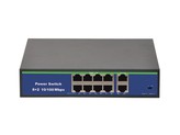 Ecoline S-10/8 Pm  8  10/100 Mbps RJ-45, Poe, 2  10/100Mbps RJ-45